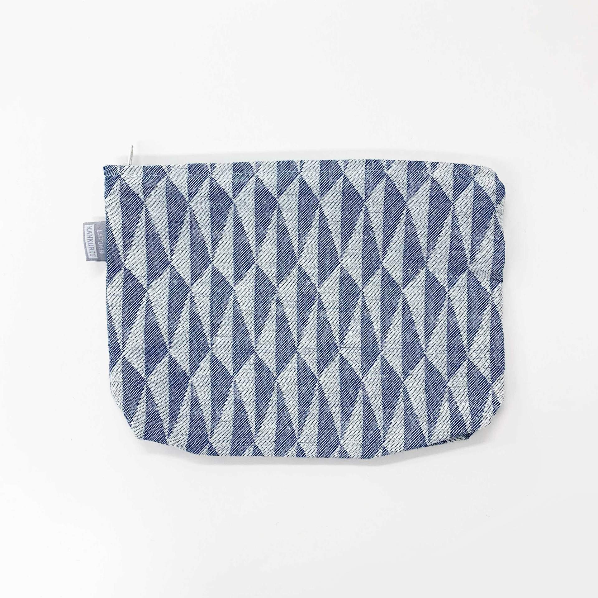 TRIANO pouch / white-blue ポーチ（LAPUAN KANKURIT ラプアンカンクリ）