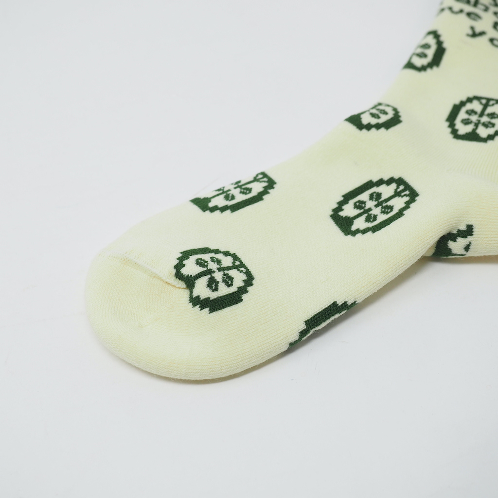 fluffy socks CLOVER（cream）FEEL MY FOOT STEPS