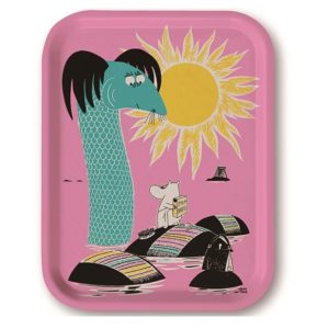 MOOMIN ムーミン トレイSキープスウェーデンタイディーピンク Opto design オプトデザイン