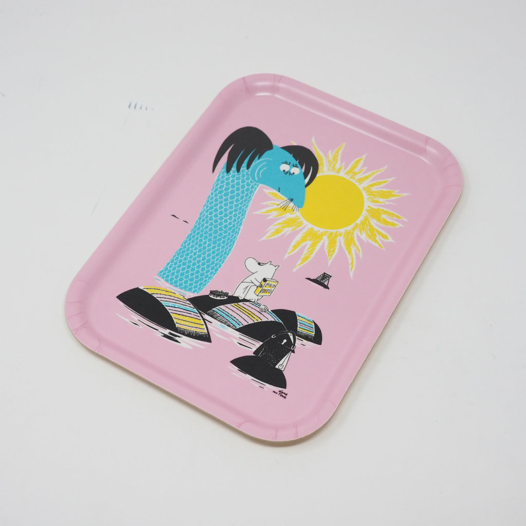 MOOMIN ムーミン トレイSキープスウェーデンタイディーピンク Opto design オプトデザイン