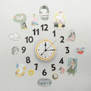 MOOMIN ムーミン ウォールシールクロック