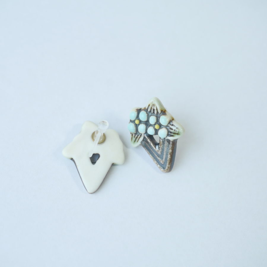 七窯社 りーす そらいろ イヤリング/ピアス