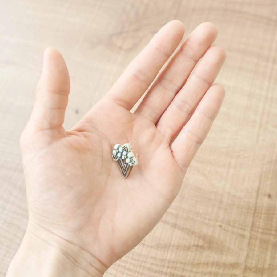 七窯社 りーす そらいろ イヤリング/ピアス