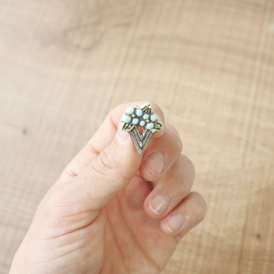 七窯社 りーす そらいろ イヤリング/ピアス