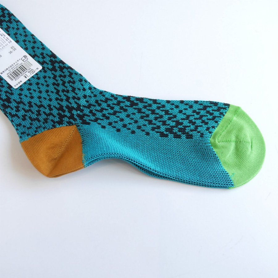 ヒステリア ローザクルーソックス グリーン ROSA CREW SOCK HYSTERIA