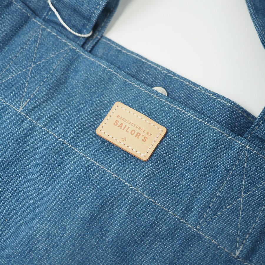 ニュースペーパーバッグ デニム MANUFACTURED BY SAILOR’S