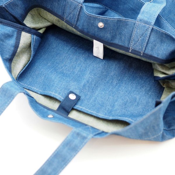 ニュースペーパーバッグ デニム MANUFACTURED BY SAILOR’S