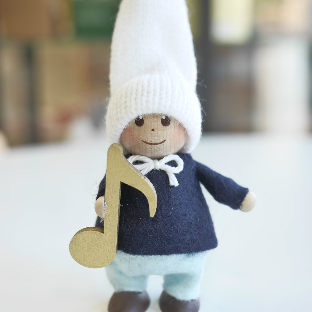 Nordika Nisse 音符を持った男の子ハーモニー ノルディカニッセ