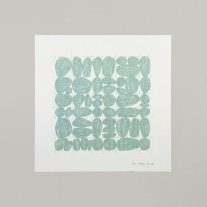 20×20cm 30×30cm stones grid（ストーンズグリッド）blue a good view