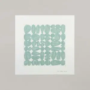 20×20cm 30×30cm stones grid（ストーンズグリッド）blue a good view