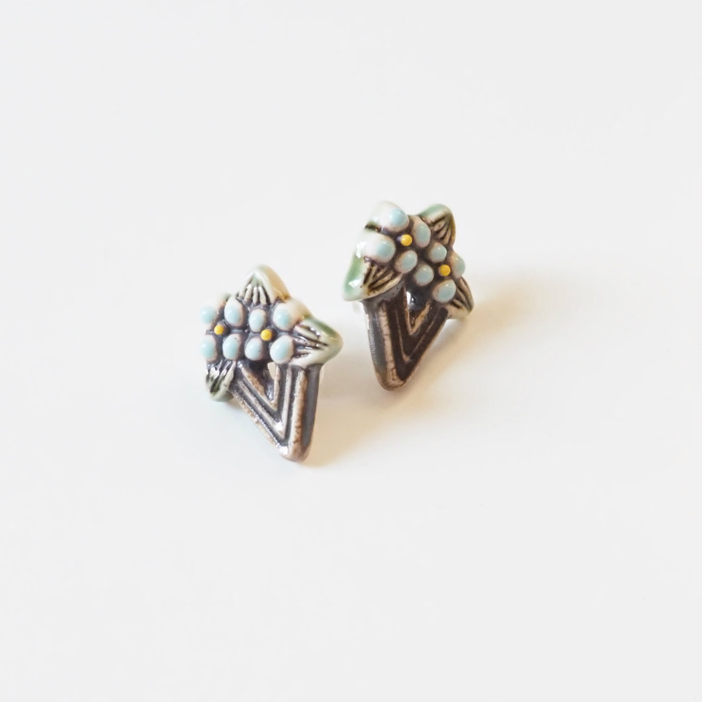 七窯社 りーす そらいろ イヤリング/ピアス