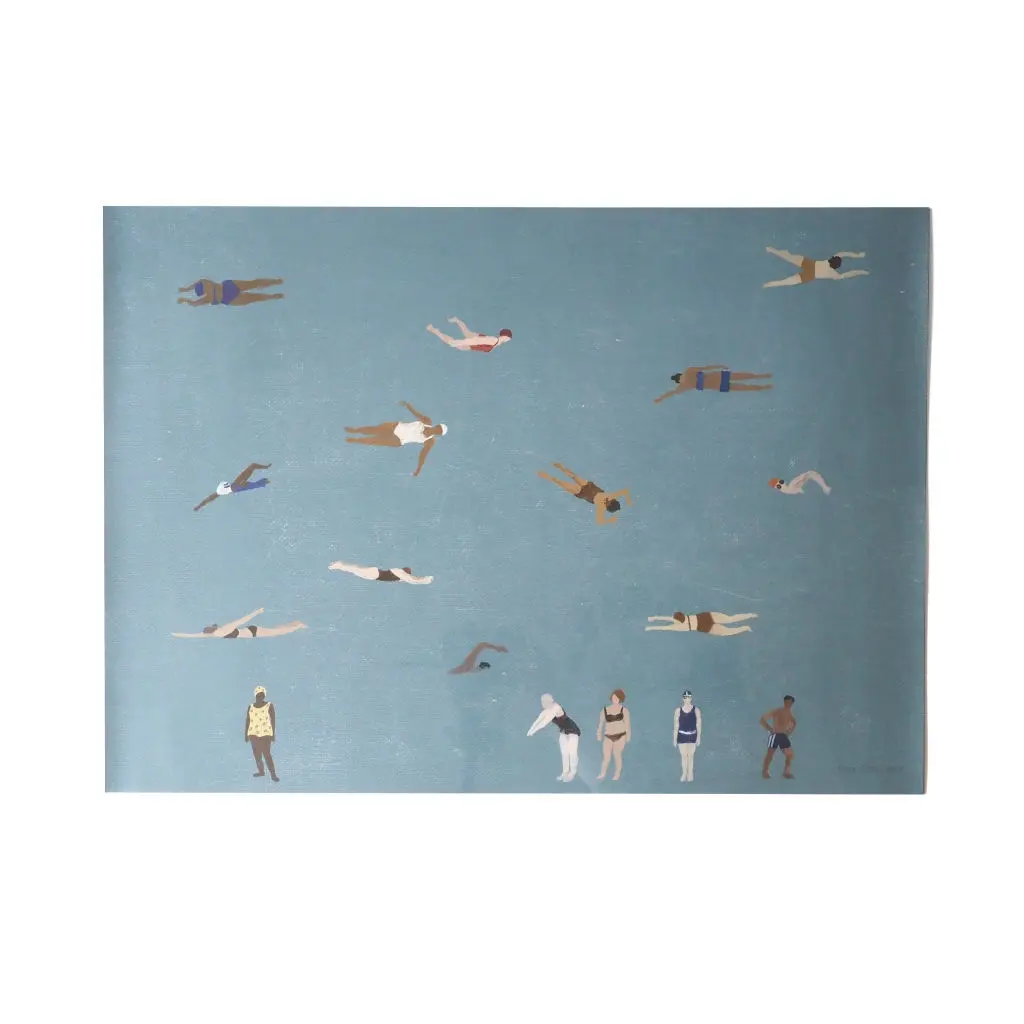 70×50cm Fine Little Day ポスター SWIMMERS