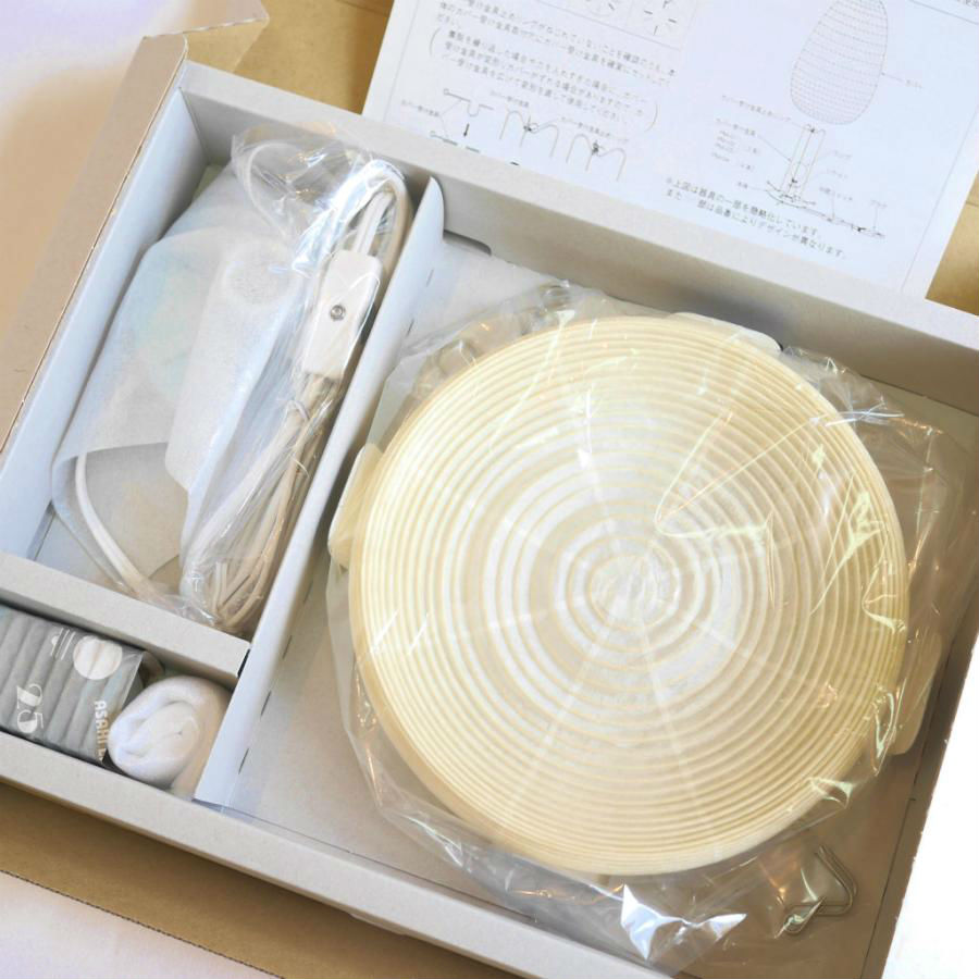 papermoon 01 たまご 和紙照明スタンドライト