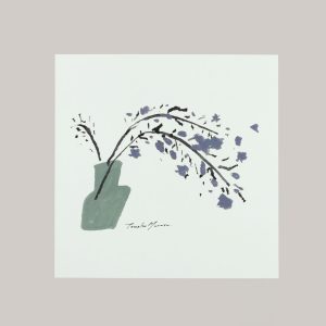 weeping cherry（ウィーピングチェリー）ivory アートポスター ムラタトモコ a good view
