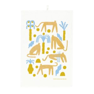 kauniste カウニステ Safari キッチンタオル イエロー