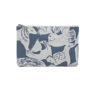 mina perhonen SIWAペンケースL wide life puzzle グレー