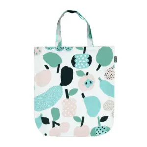 kauniste カウニステ トートバッグ Tutti Frutti Light Green