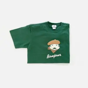 PAPIER TIGRE パピエ ティグル MONSIEUR TIGRE T-SHIRTS