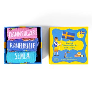 Svensk Husman フィーカソックス BOX（3足セット）