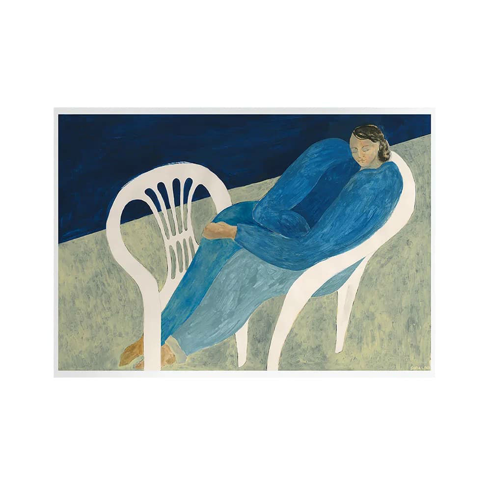 100×70cm Fine Little Day ポスター SUMMER EVENING POSTER