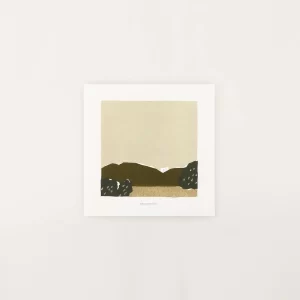 昼間のよりみち アートポスター 大川菜々子 20×20cm a good view