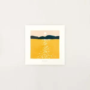 やさしい朝 アートポスター 大川菜々子 20×20cm a good view