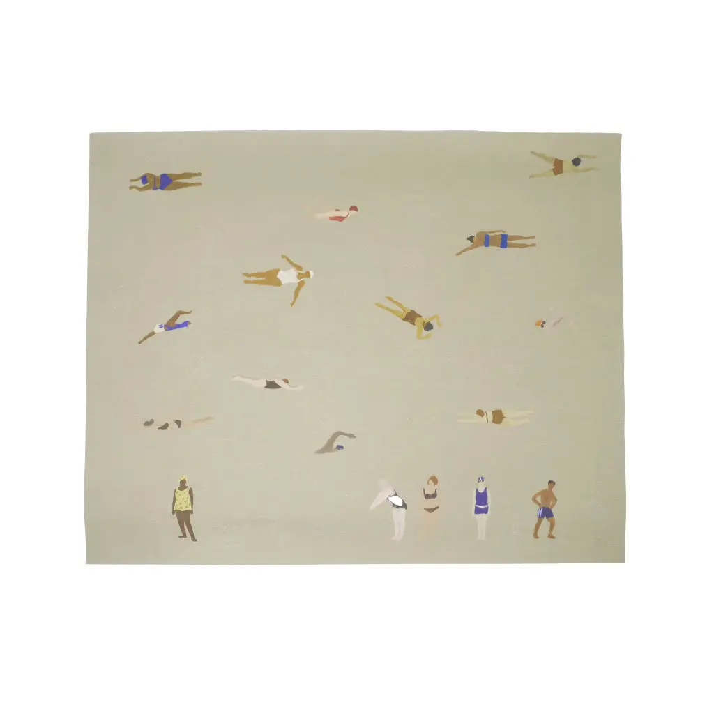 50×40cm Fine Little Day ポスター SWIMMERS