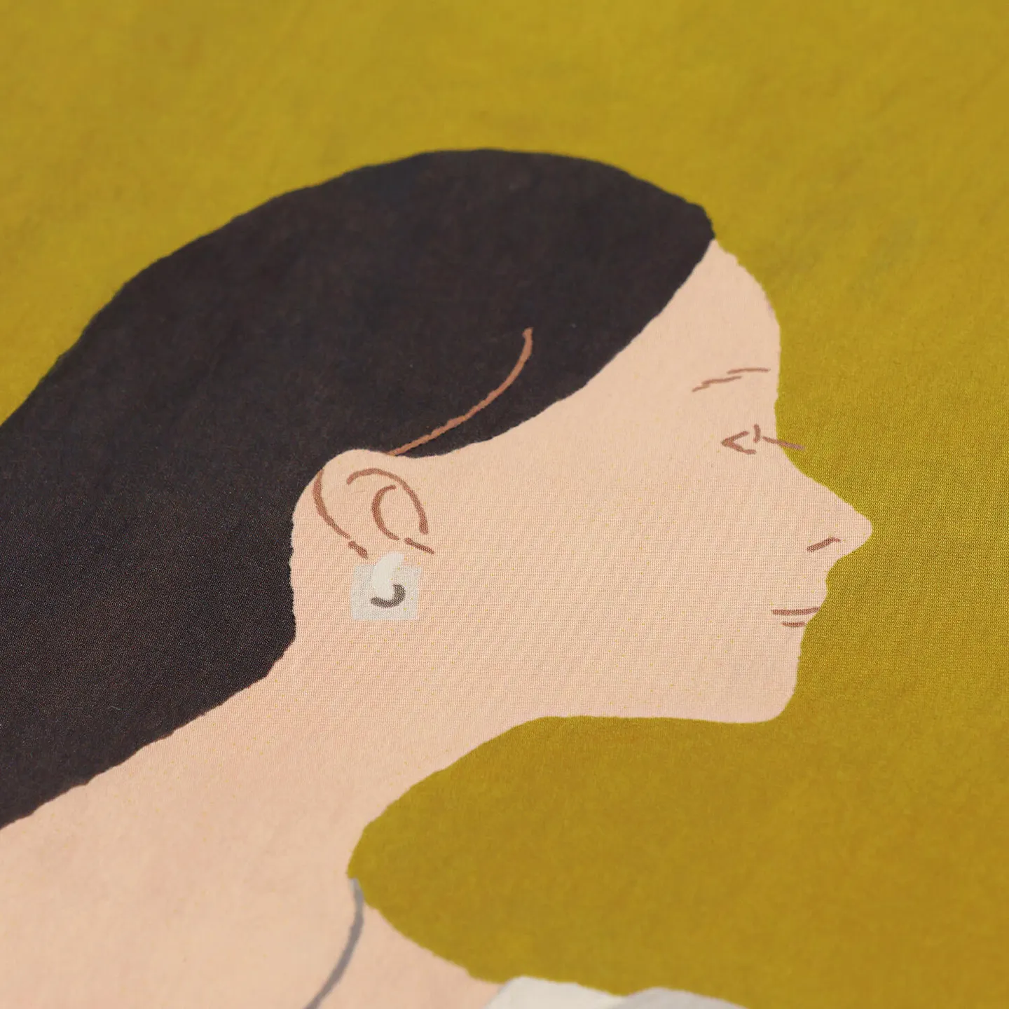 LOOKING FORWARD 明日の私 アートポスター 紙野夏紀 20×20cm a good view