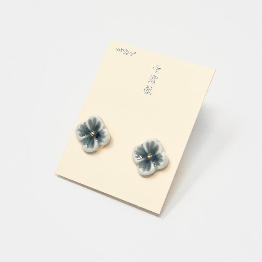 七窯社 プチ 美濃焼アクセサリー イヤリング / ピアス