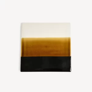 Mustakivi PLATE 角皿 TENMOKU