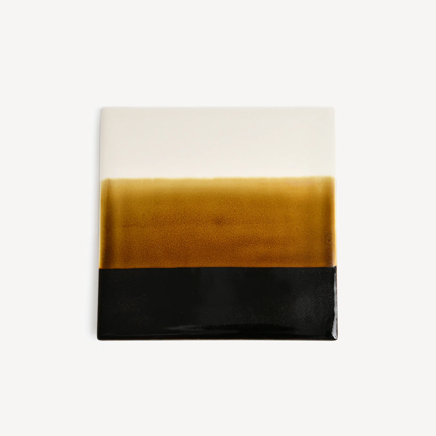Mustakivi PLATE 角皿 TENMOKU