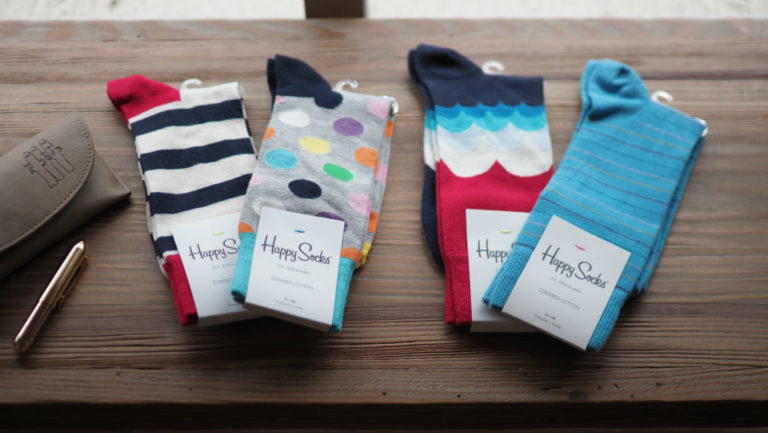 足元から楽しむ素敵な模様、Happy Socksのギフト