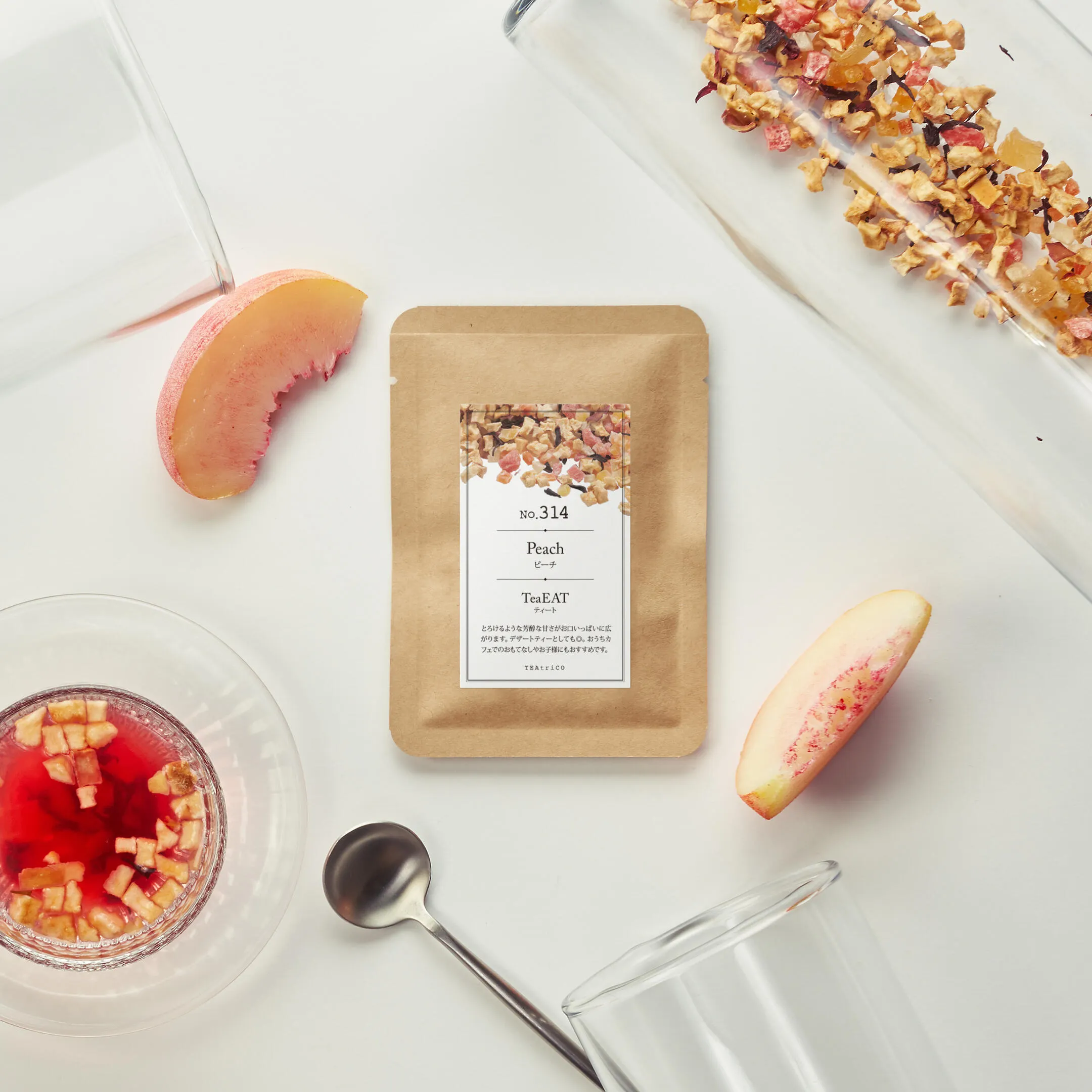 ティート 10g（1回分）食べられるドライフルーツのお茶
