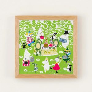 20×20cm a good view パーティー MOOMIN TRIBUTE WORKS 鈴木マサル