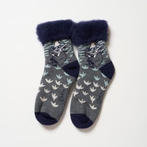 FROM F MOOMIN フィンランド製もこもこソックス Nuuskamuikkunen スナフキン